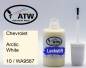 Preview: Chevrolet, Arctic White, 10 / WA9567: 20ml Lackstift, von ATW Autoteile West.